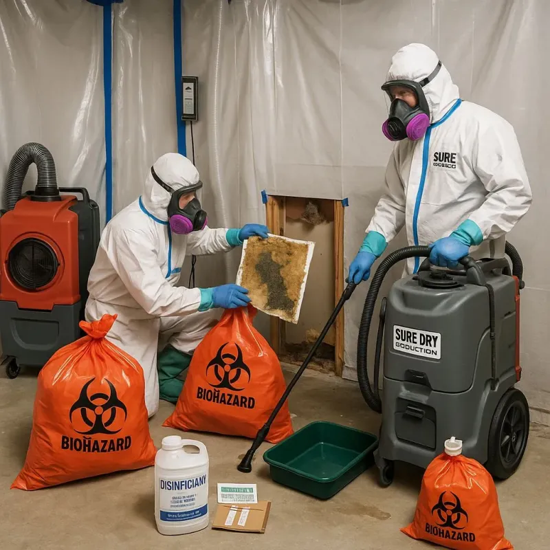 Contaminated Water Handling Protocols process in Wetzel County, WV